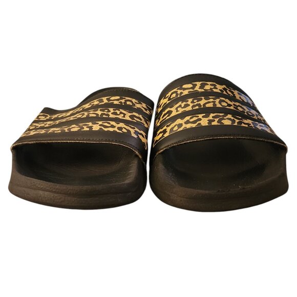 Adidas Adilette Shower Slide Sandals Black/Black/Black WMNS Sz 10 FZ2856 - Picture 5 of 7